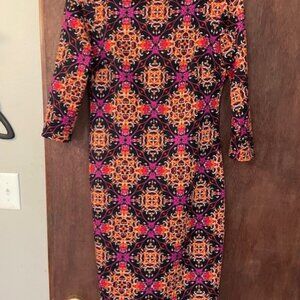 Multi Color Print Dress